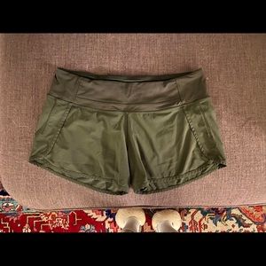 Lululemon workout shorts